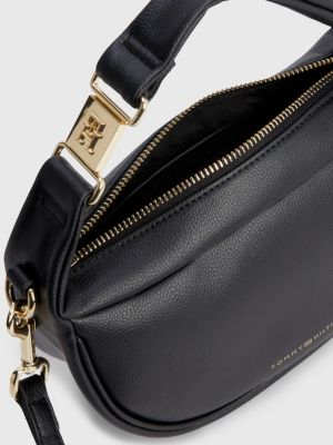 CrossbodyTasche mit Logo Schwarz Tommy Hilfiger