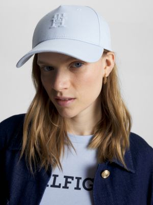 Tommy Hilfiger - Gorra de mujer Tommy Hilfiger azul logo