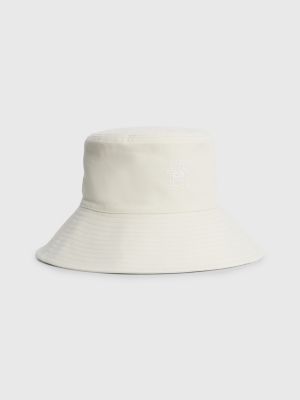 Tommy Hilfiger Chic Th Monogram Bucket Hat in Natural