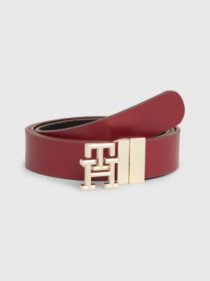 Tommy hilfiger on sale red belt