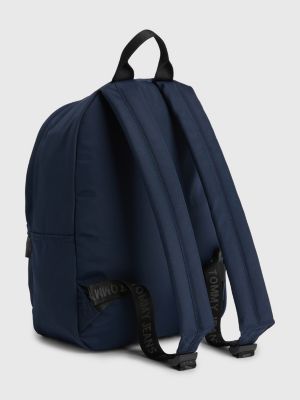 Tommy jeans backpack discount with logo tape straps