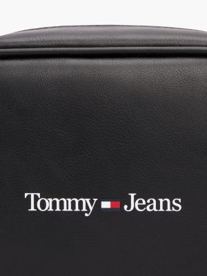 black logo crossbody camera bag for women tommy jeans
