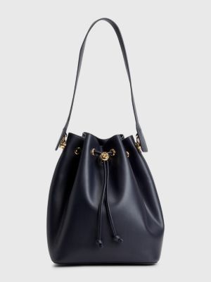 Iconic Drawstring Bucket Bag | BLUE | Tommy Hilfiger