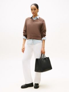 TH Emblem Satchel — Black 5