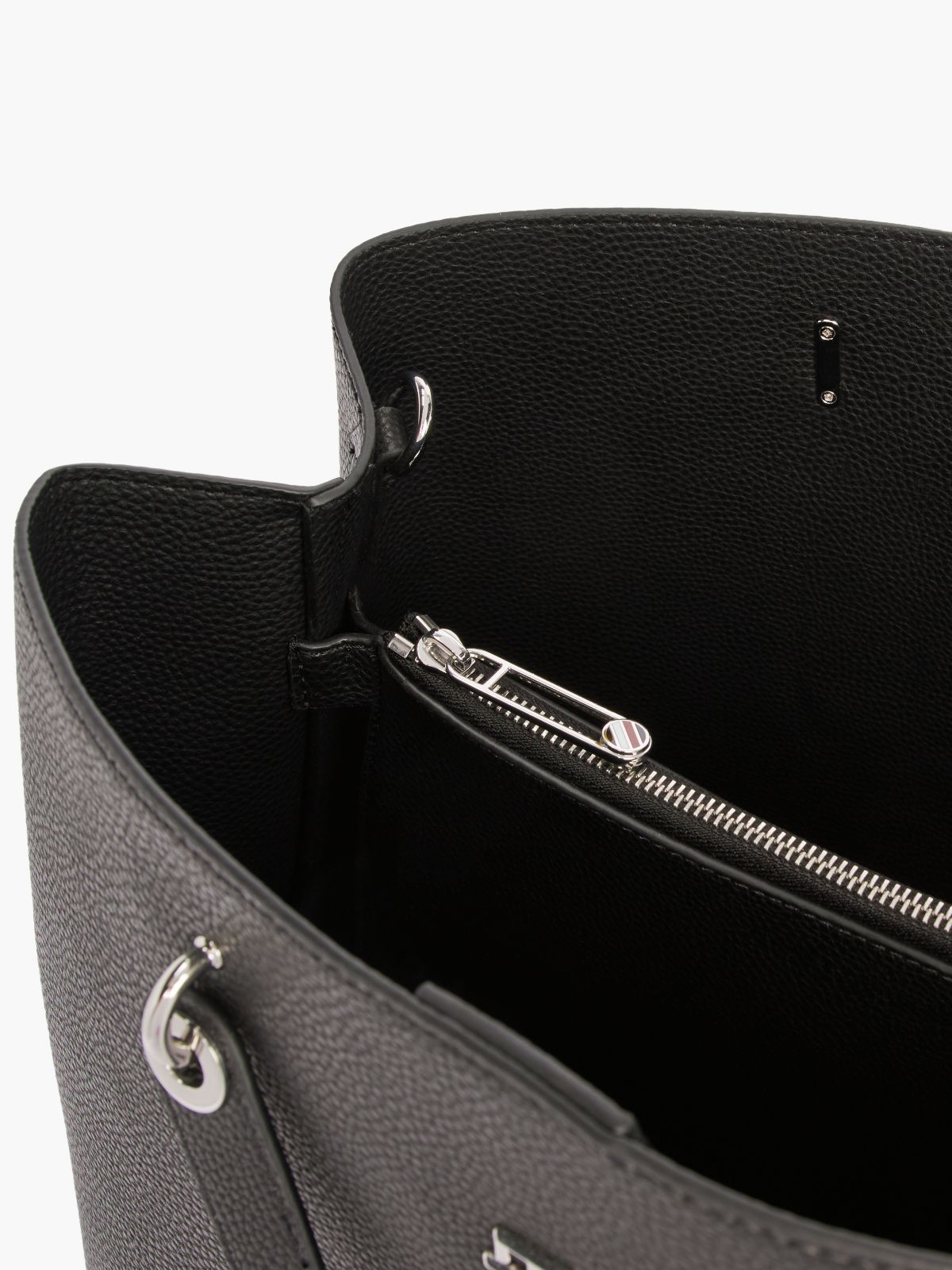 TH Emblem Satchel — Black