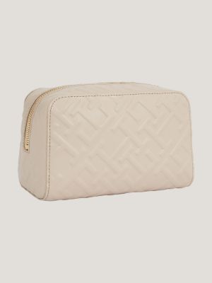 Monogram toilettas - Tommy Hilfiger - heren toilettas - monogram