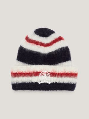 Chapeau / bonnet en laine Tommy Hilfiger Gris taille S International en  Laine - 20261170