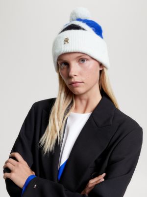 Bonnet à pompom pour femme - Tommy Hilfiger