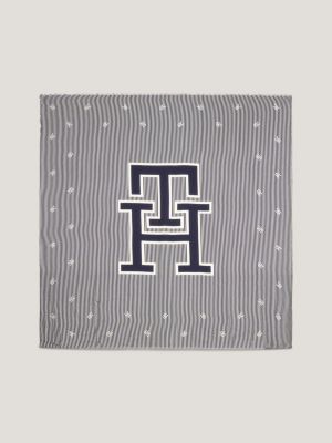 Silk scarf MONOGRAM FRAME SILK SQUARE Tommy Hilfiger