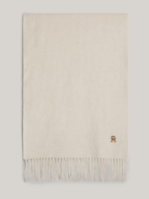 Chic Woven TH Monogram Scarf