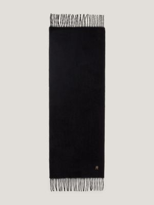 Black | Leather Essential Flag Hilfiger | Tommy Gloves