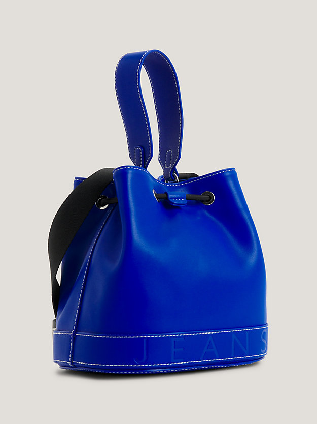 Bold Logo Bucket Bag | BLUE | Tommy Hilfiger