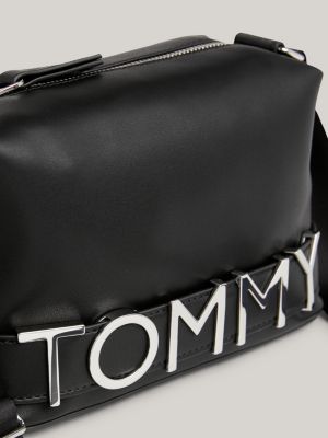 black bold logo crossbodytas voor dames - tommy jeans