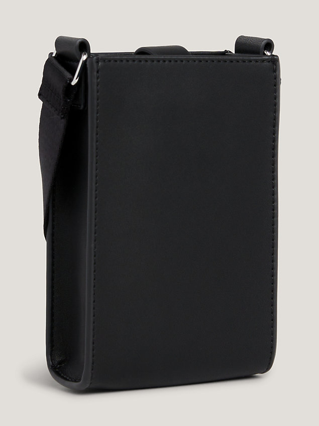 bolsa para móvil bold con logo black de mujer tommy jeans