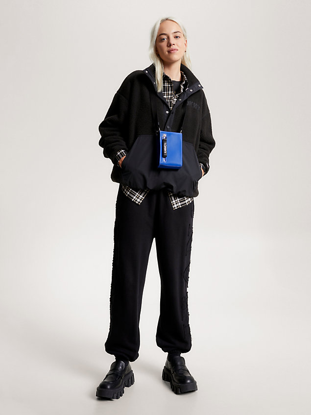 borsa portacellulare bold con logo blue da donna tommy jeans
