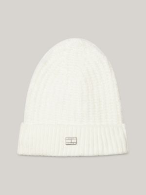 White tommy on sale hilfiger beanie