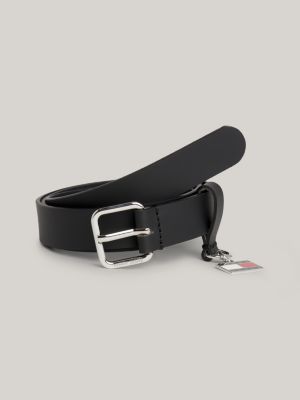 TOMMY HILFIGER - Women's elastic waist monogram belt 