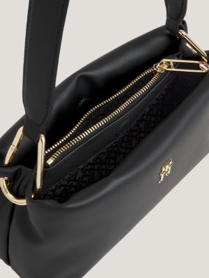 Tommy hilfiger best sale black shoulder bag