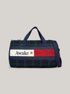 Tommy x Awake NY Tartan Duffel Bag | Blue | Tommy Hilfiger