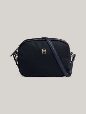 TH Emblem Crossover Bag | Blue | Tommy Hilfiger