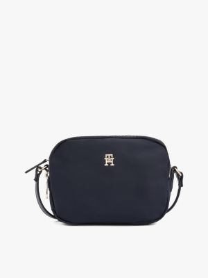 TH Emblem Crossover Bag | Blue | Tommy Hilfiger