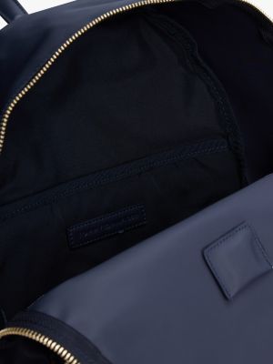 blau th emblem rucksack für damen - tommy hilfiger