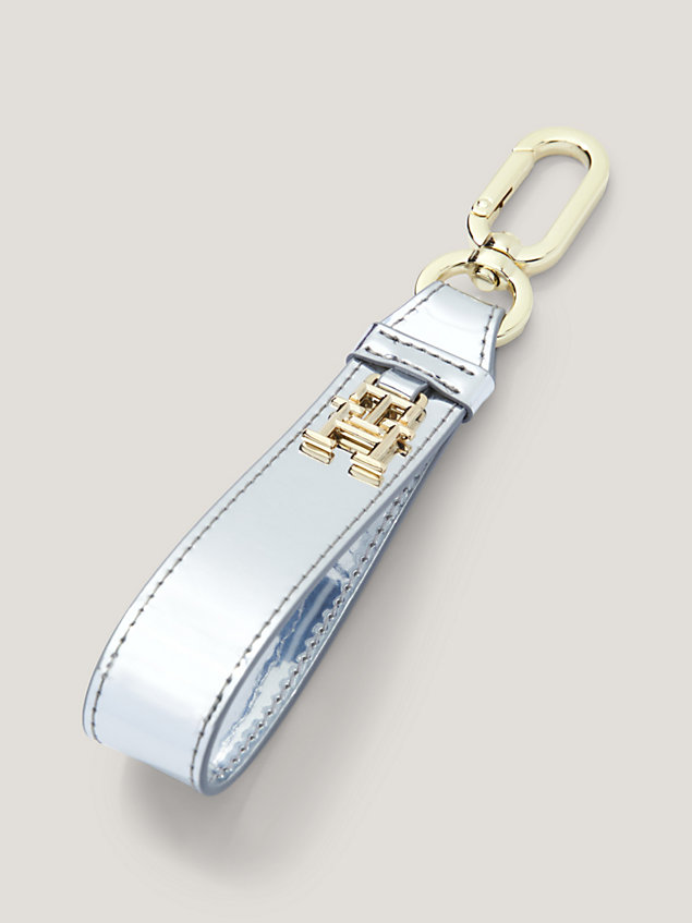 grey large metallic wristlet wallet gift set for women tommy hilfiger