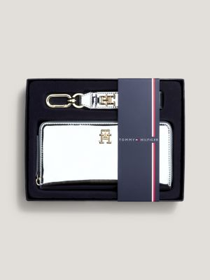 Tommy Hilfiger Pánský pásek Hilfiger Loop Rev Giftbox 3.5 AM0AM05510 Černá