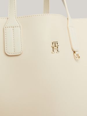 Iconic Satchel mit abnehmbarem Riemen | BEIGE | Tommy Hilfiger 