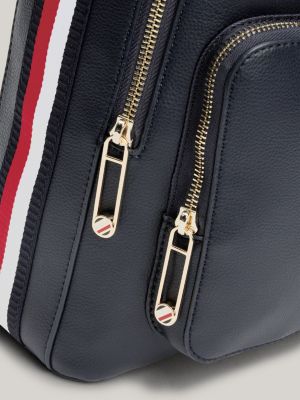 Tommy hilfiger signature tape hot sale backpack