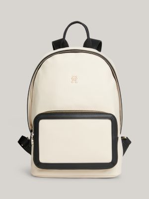 Tommy hilfiger on sale beige backpack