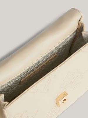 CrossbodyTasche mit THMonogramm BEIGE Tommy Hilfiger