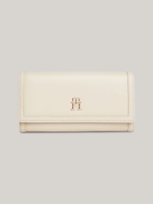 large Monogram flap wallet