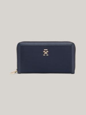 Blue tommy shop hilfiger wallet