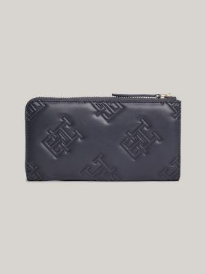 Black leather deals wallet womens