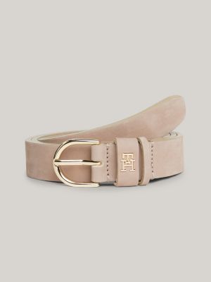 CEINTURE FEMME CASUAL EN CUIR À BOUCLE OVALE TOMMY HILFIGER