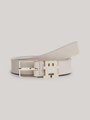 CEINTURE FEMME CASUAL EN CUIR À BOUCLE OVALE TOMMY HILFIGER