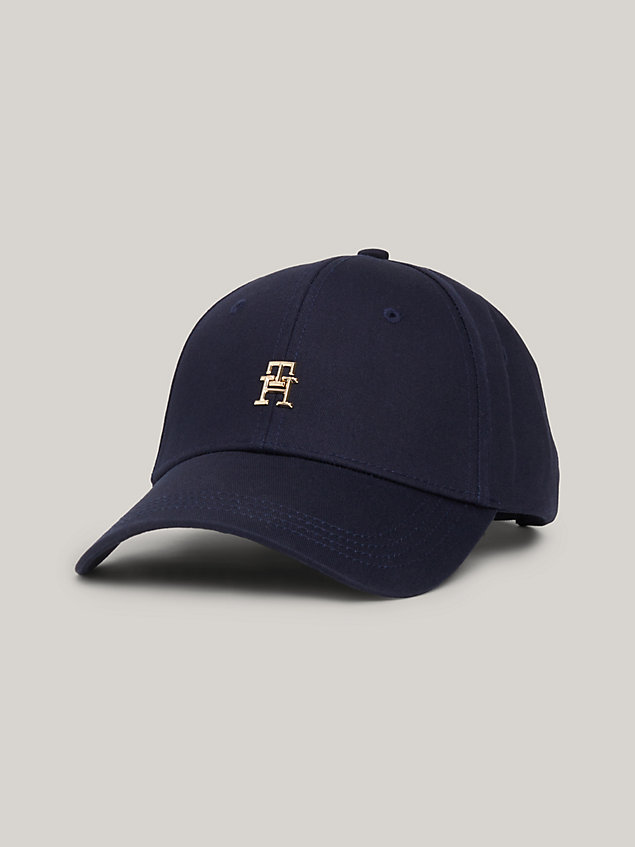 blue chic essential baseball cap for women tommy hilfiger