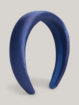 Essential Chic TH Monogram Headband | Blue | Tommy Hilfiger