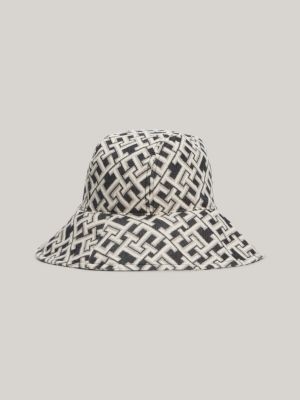 T Monogram Short Brim Bucket Hat: Women's Accessories, Hats