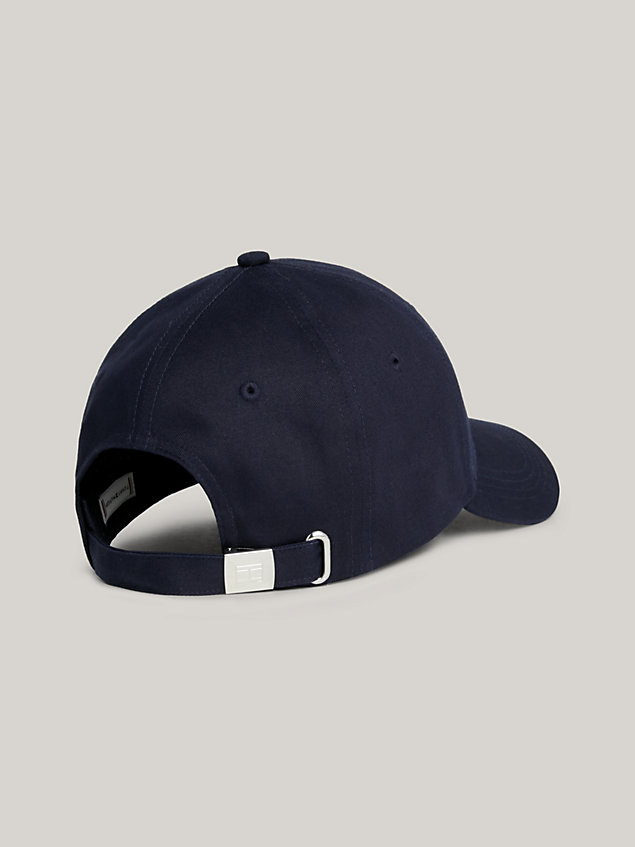blue essential baseball-cap mit flag für damen - tommy hilfiger