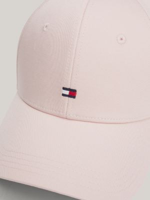 Essential Flag Embroidery Baseball Cap | Pink | Tommy Hilfiger