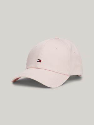 Essential Flag Embroidery Cap | Pink Hilfiger Baseball Tommy 