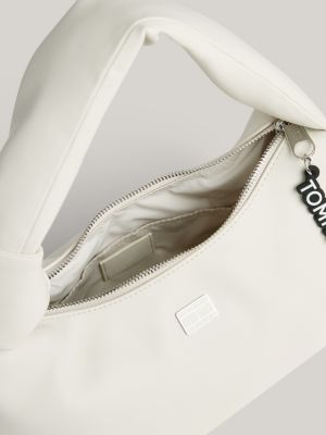 Padded Strap Shoulder Bag Beige Tommy Hilfiger