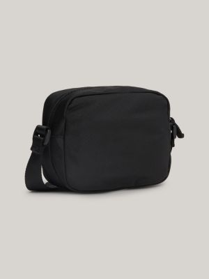 Essential Badge Small Crossover Bag | Black | Tommy Hilfiger