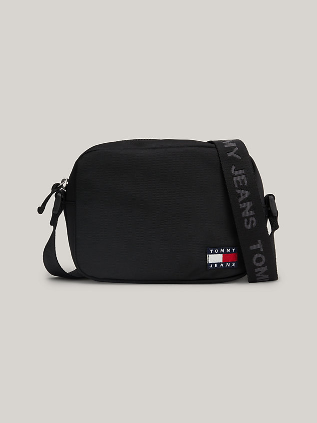 black essential badge small crossover bag for women tommy jeans