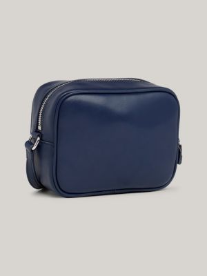 blue essential kleine logo-crossbody-kameratasche für damen - tommy jeans