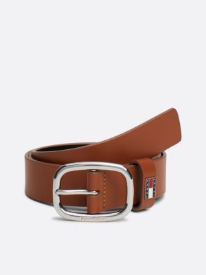 CEINTURE FEMME CASUAL EN CUIR À BOUCLE OVALE TOMMY HILFIGER