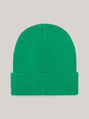 Green beanie on sale