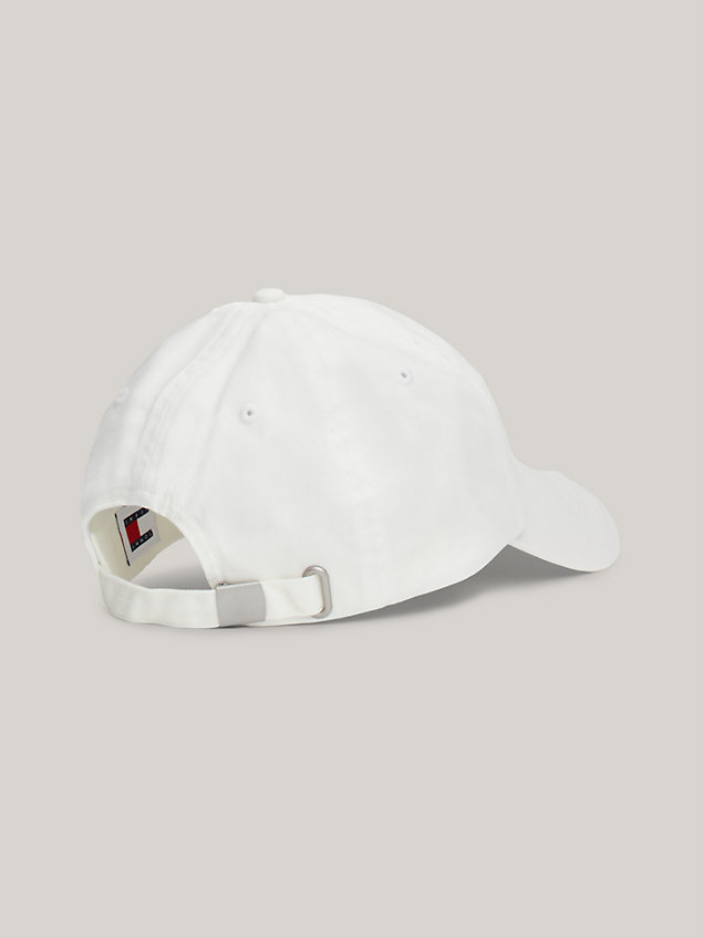 white heritage baseball-cap für damen - tommy jeans